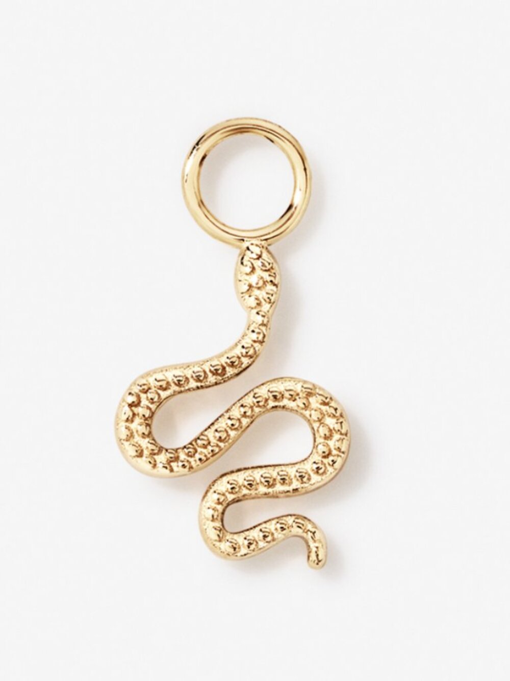 Michael Hill™ 10kt GOLD Snake Single Earring Charm. NEW with Gift Packaging!